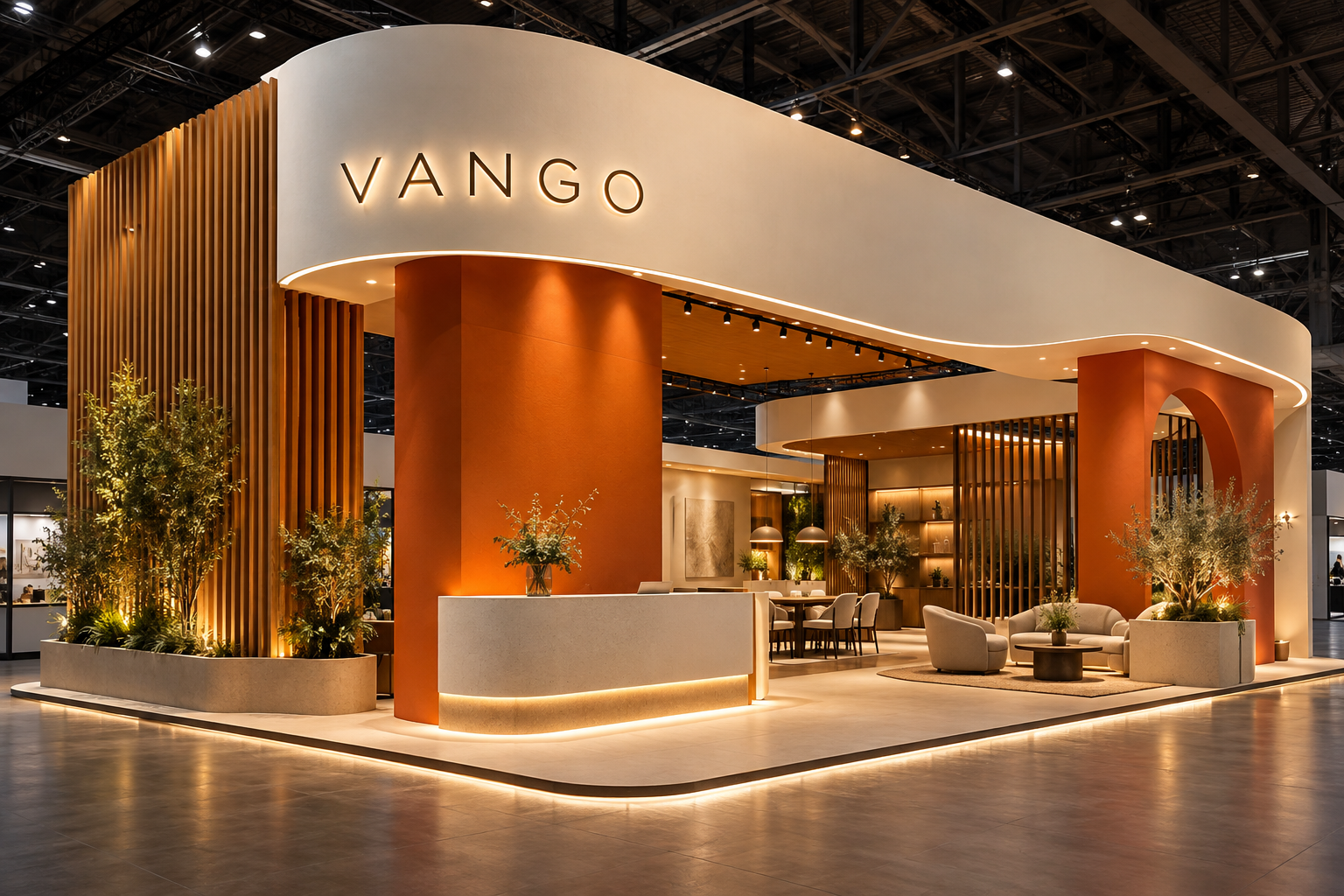 Vango exhibition stall design concept